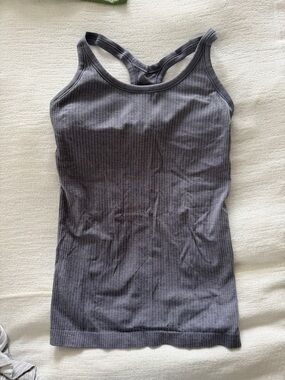 lululemon athletica Ribbed Racerback Tank - Charcoal